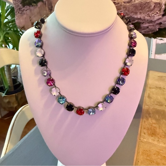 Sabika Jewelry - Sabika Crystal Winter 2016 Tennis Style Necklace